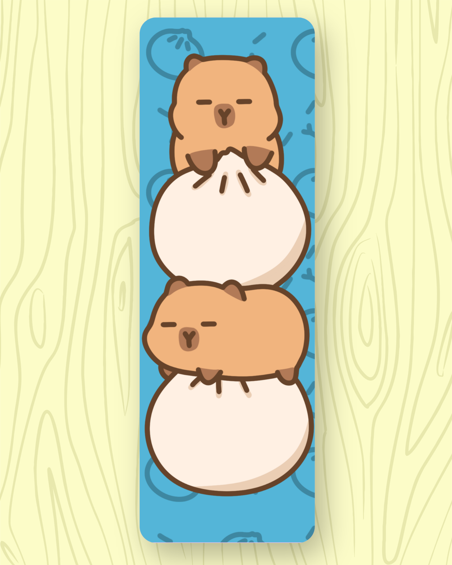 Capybara Bao Bookmark