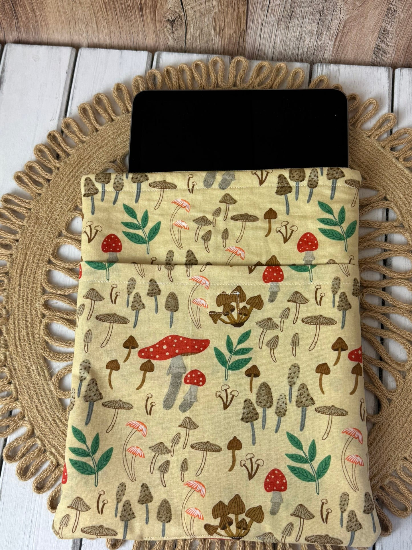 Cottagecore Mushroom Book Cover