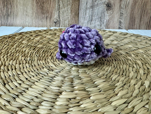 Whale Crochet Plush Keychain