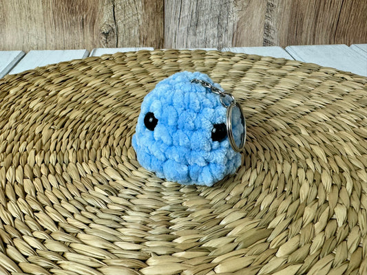 Squid Crochet Plush Keychain