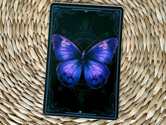 Butterfly Card Double Sided Bookmark
