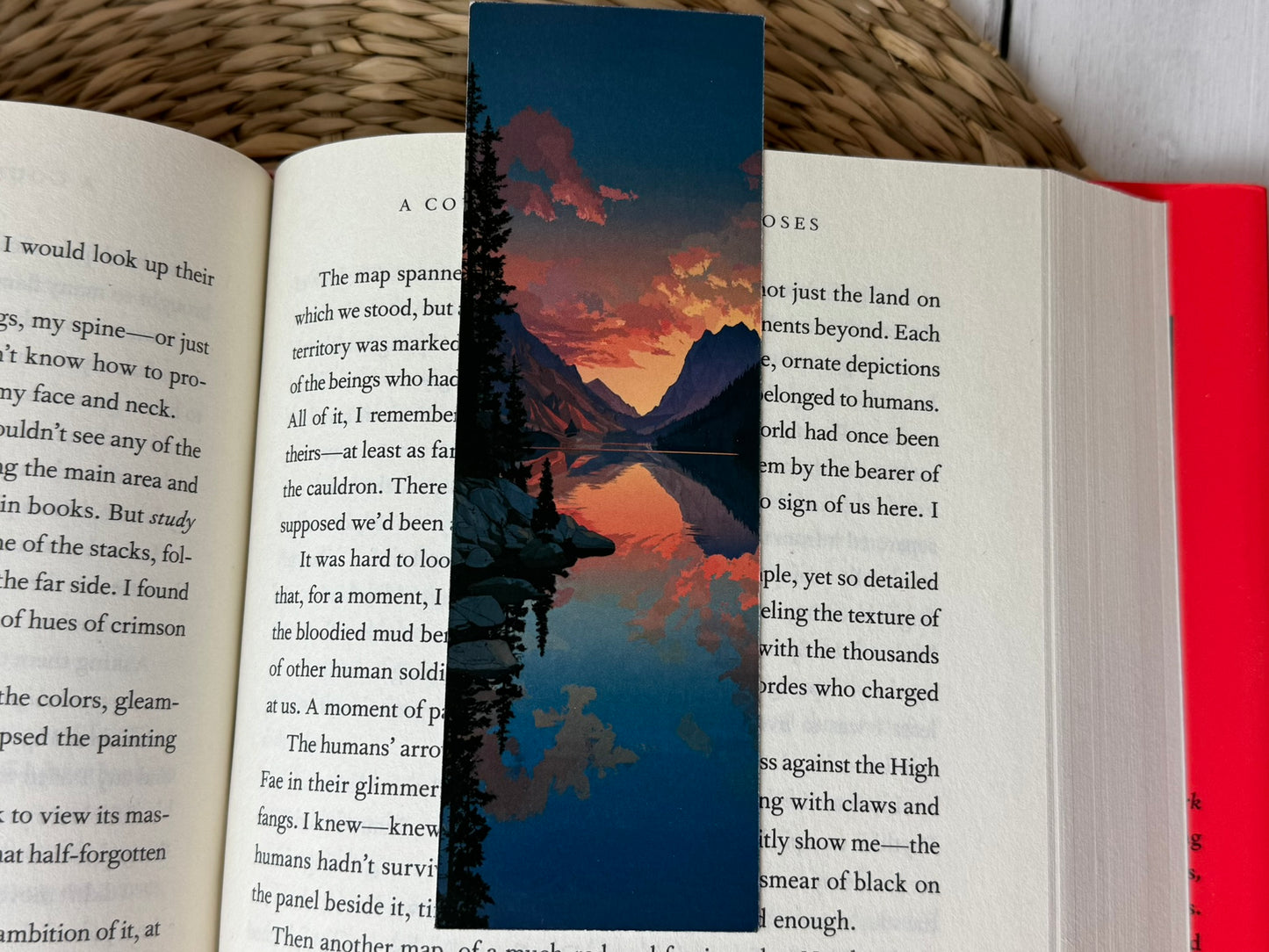 Alpine Lake Bookmark