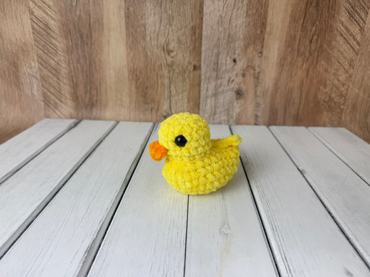 Small Duck Crochet Plush
