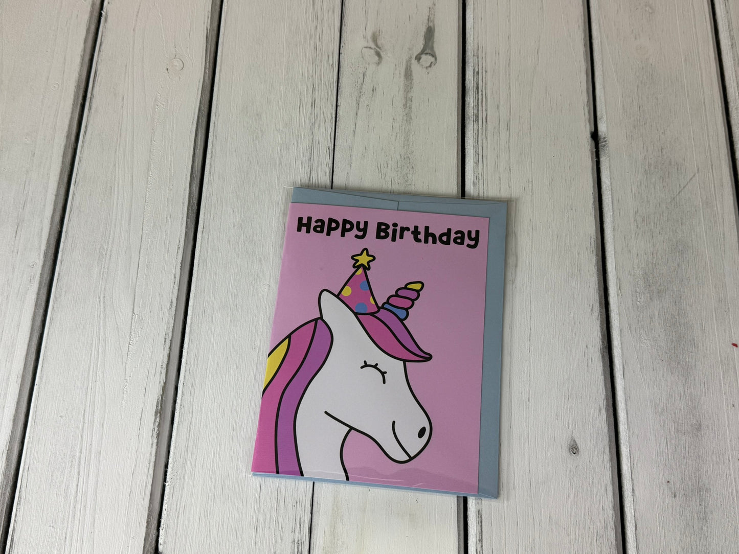 Unicorn Birthday Greeting Card