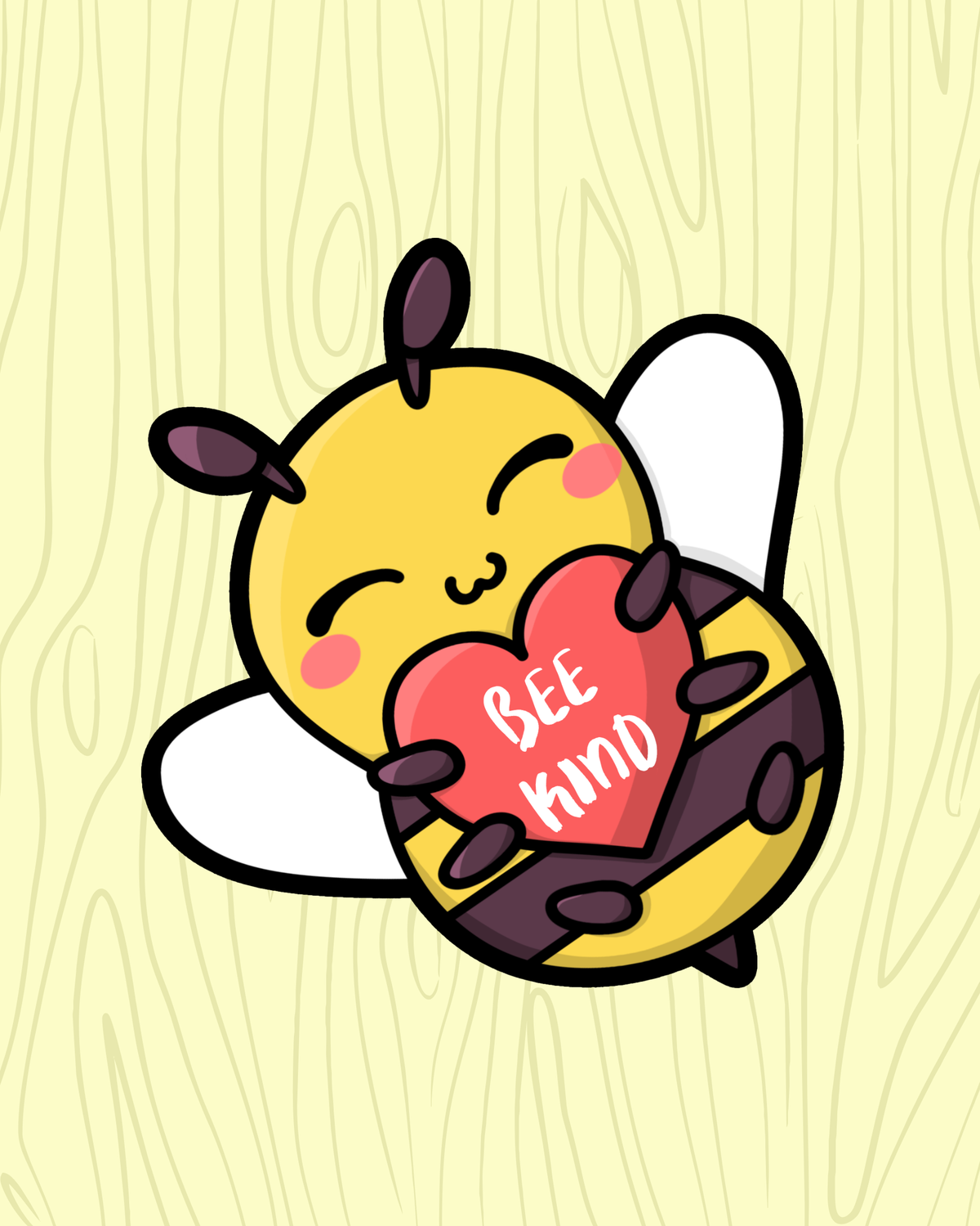 Bee Kind Vinyl Sticker