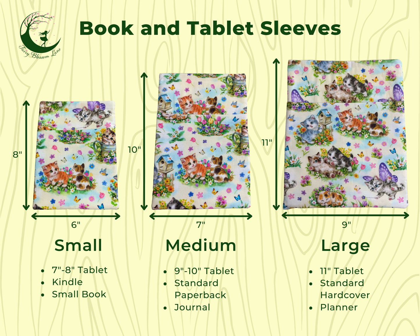 Skull and Rose Book Sleeve