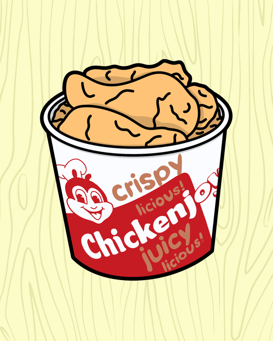 Chickenjoy Vinyl Sticker