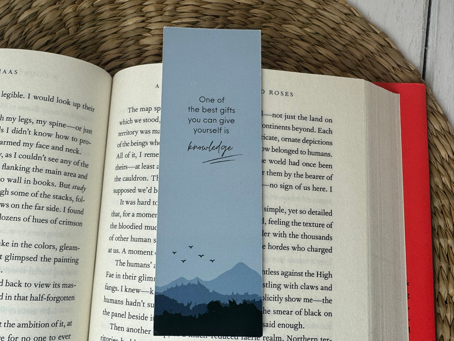 Gift Yourself Knowledge Bookmark