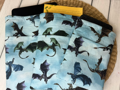Blue Dragon Book Sleeve