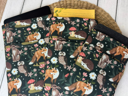 Fox and Owl Book Sleeve