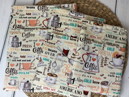 Coffee Lover Book Sleeve