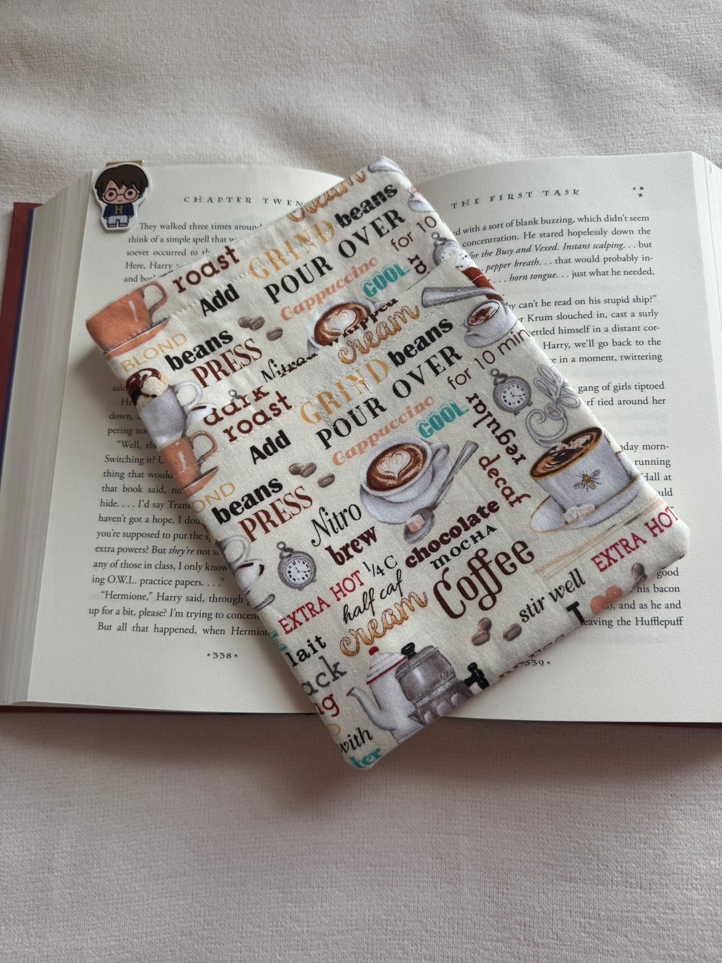Coffee Lover Book Sleeve