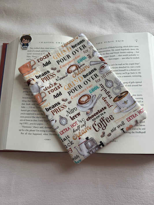 Coffee Lover Book Sleeve