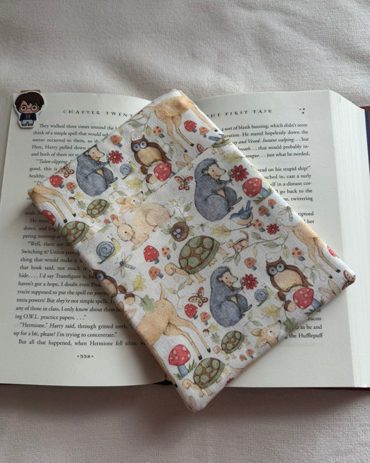 Cottagecore Critters Book Sleeve