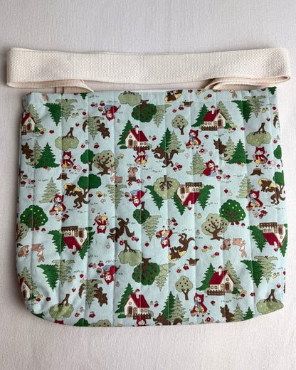 Red Riding Hood Quilted Tote Bag