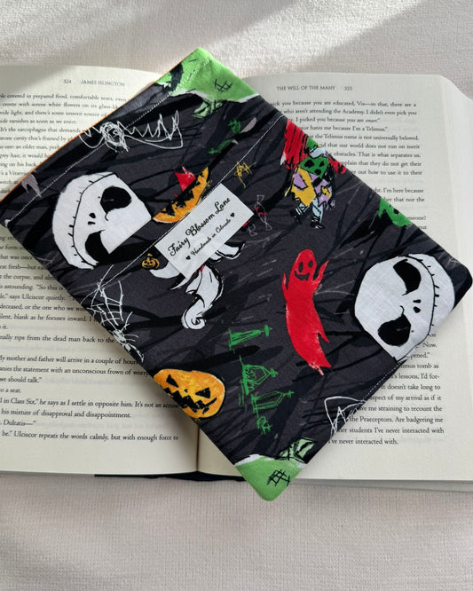 Skellington Halloween Book Sleeve