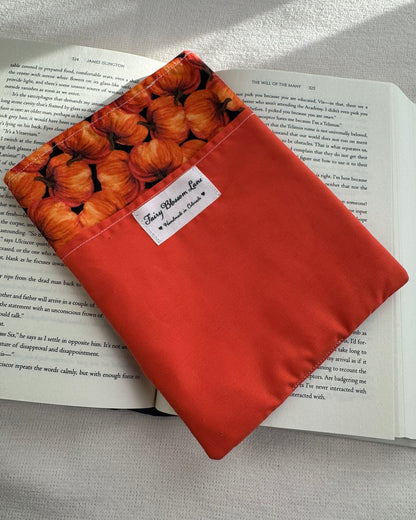 Orange Pumpkins Book Sleeve