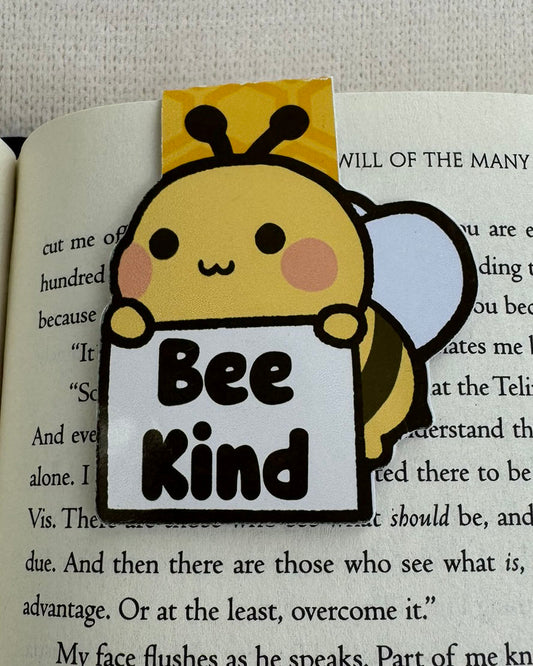 Bee Kind Magnetic Bookmark