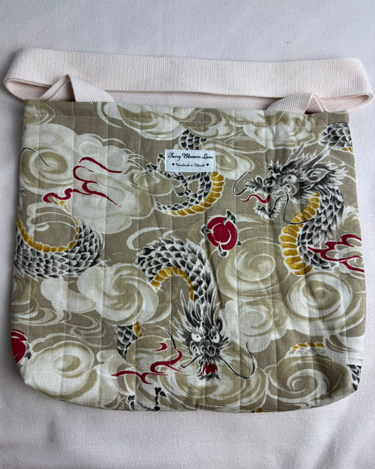 Chinese Dragon Tote Bag