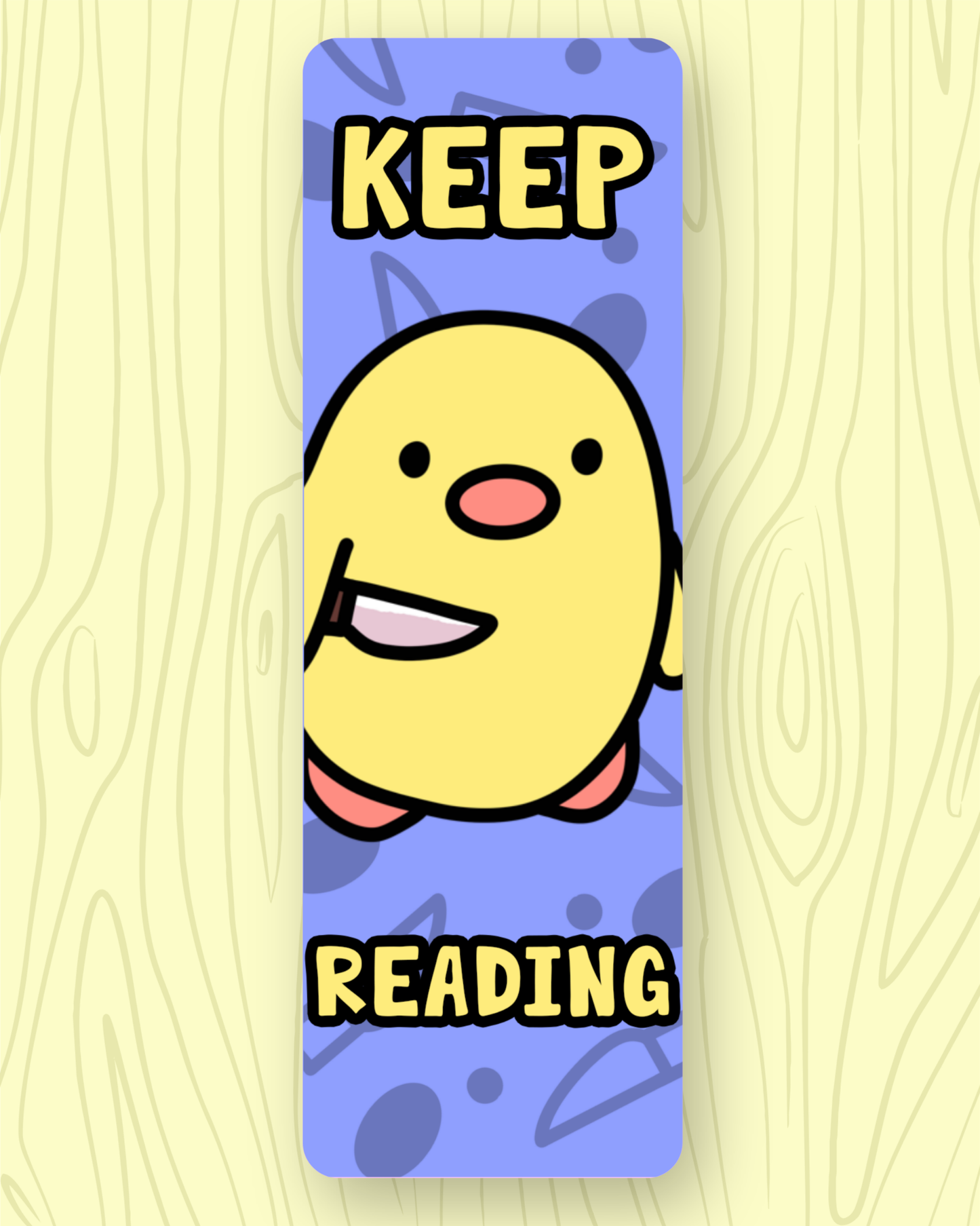 Keep Reading Duck Bookmark
