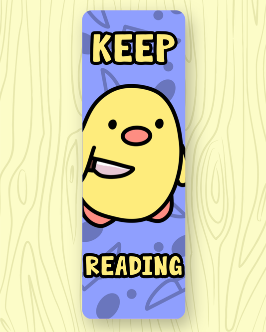 Keep Reading Duck Bookmark