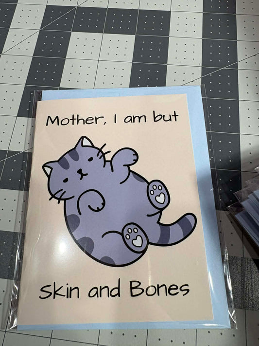 Fat Cat Greeting's Card